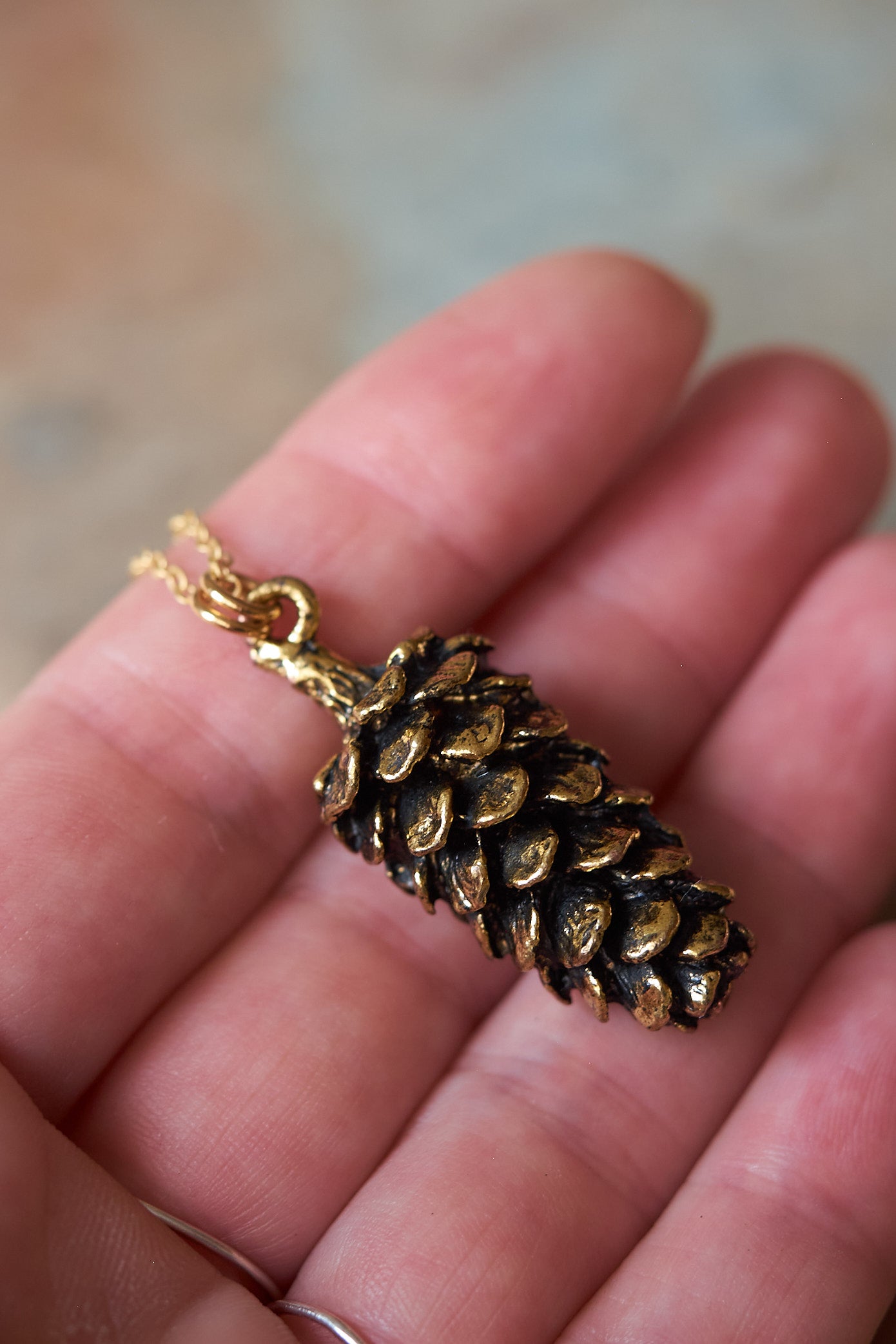 Woodland Pinecone Necklace