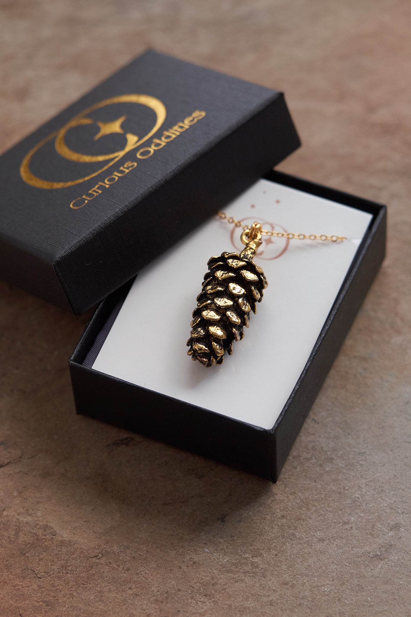 Woodland Pinecone Necklace