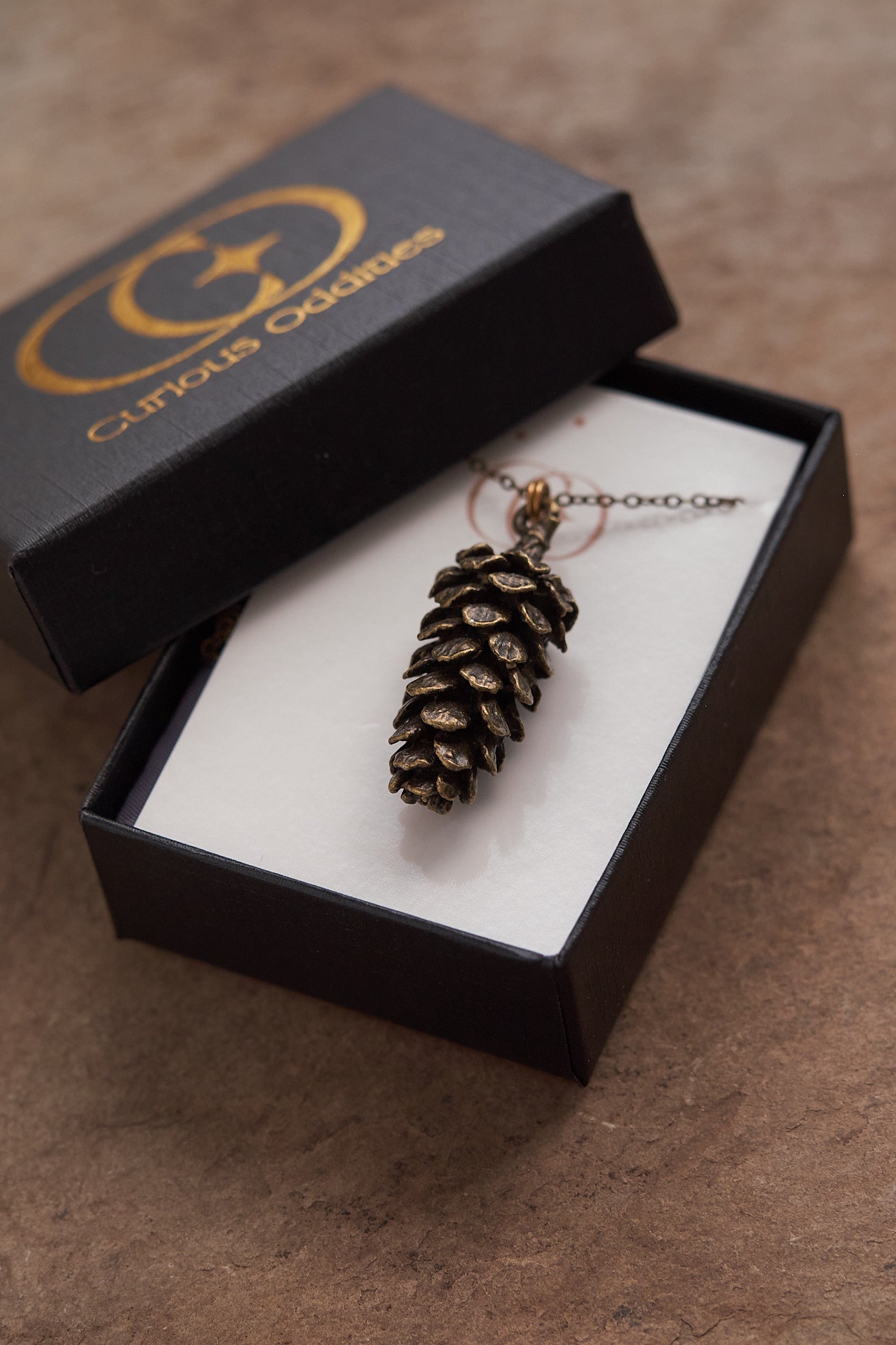 Woodland Pinecone Necklace