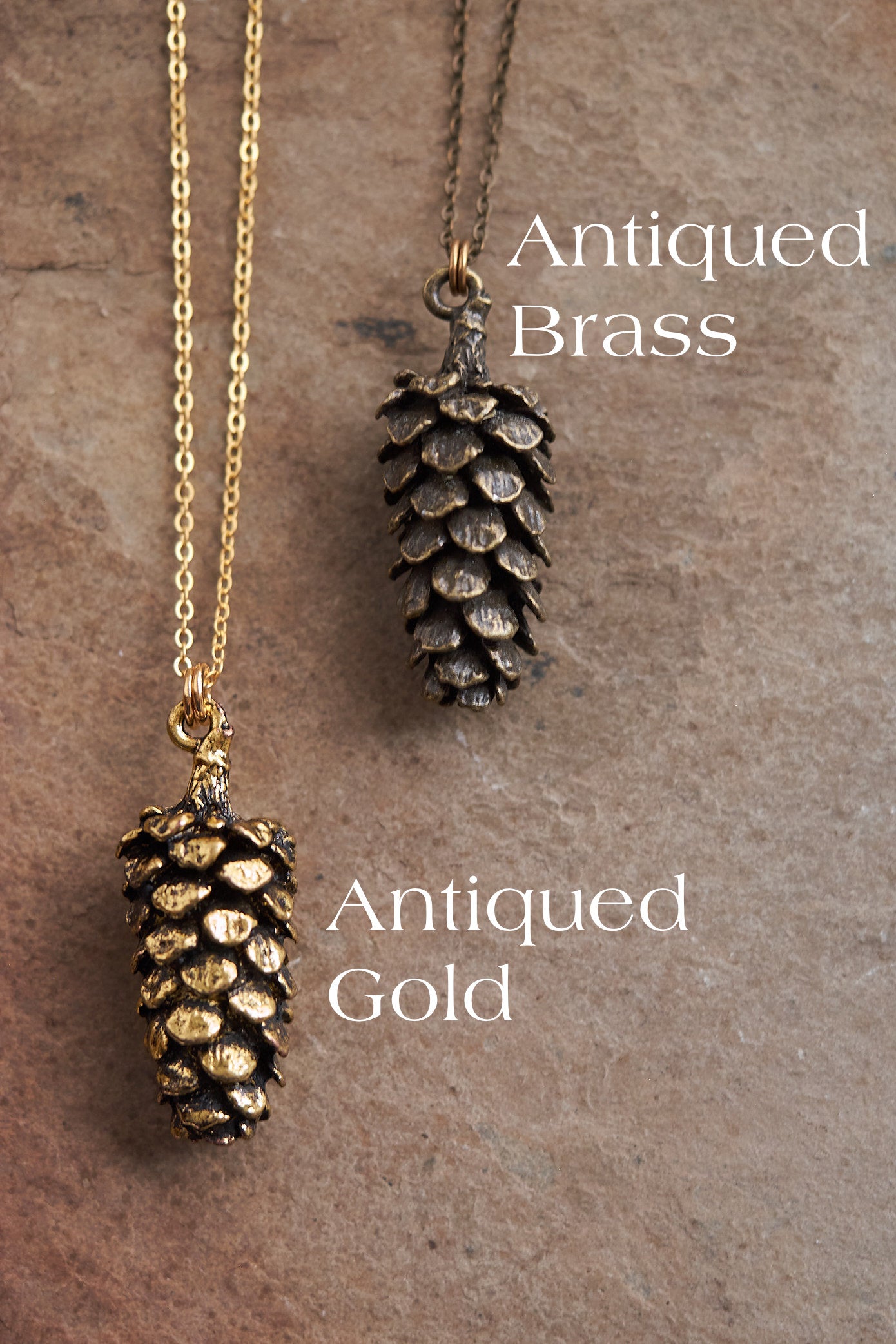 Woodland Pinecone Necklace