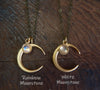 Handmade moon and moonstone jewelry