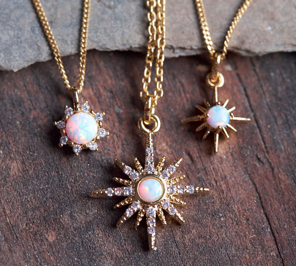 Celestial "Opal" jewelry collection