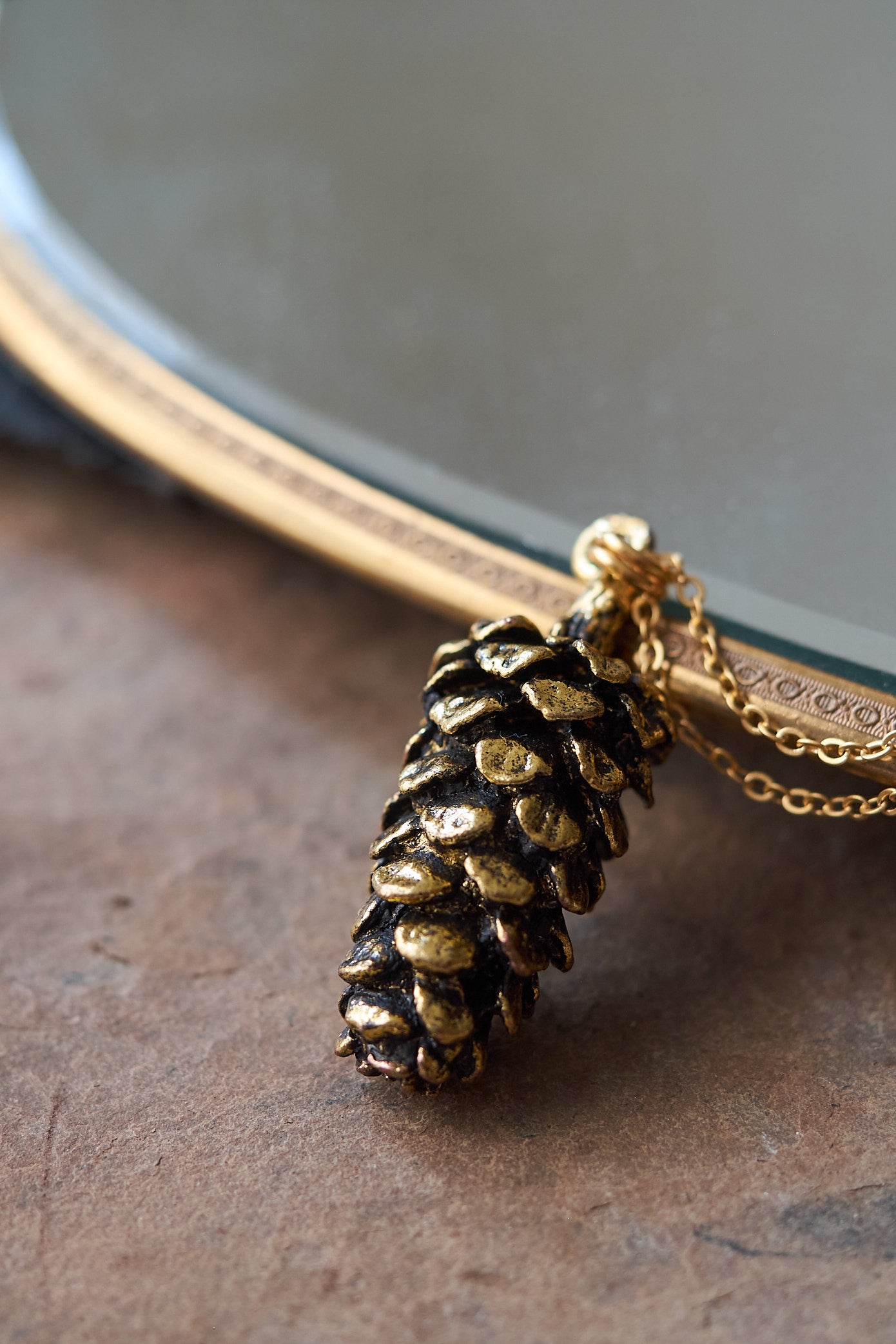 Woodland Pinecone Necklace