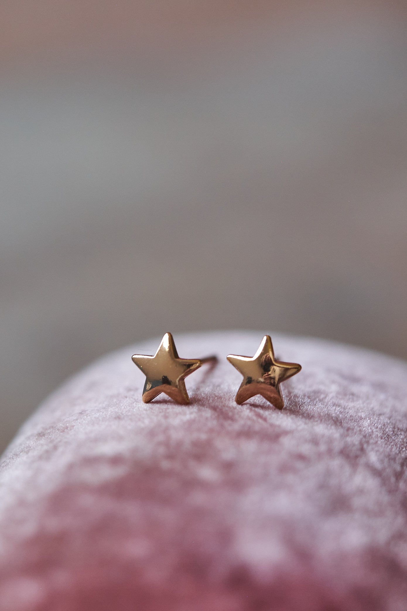 Golden Star Stud Earrings