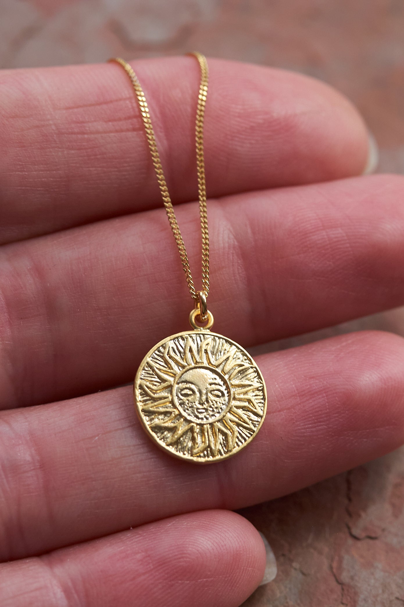 All day sunshine necklace