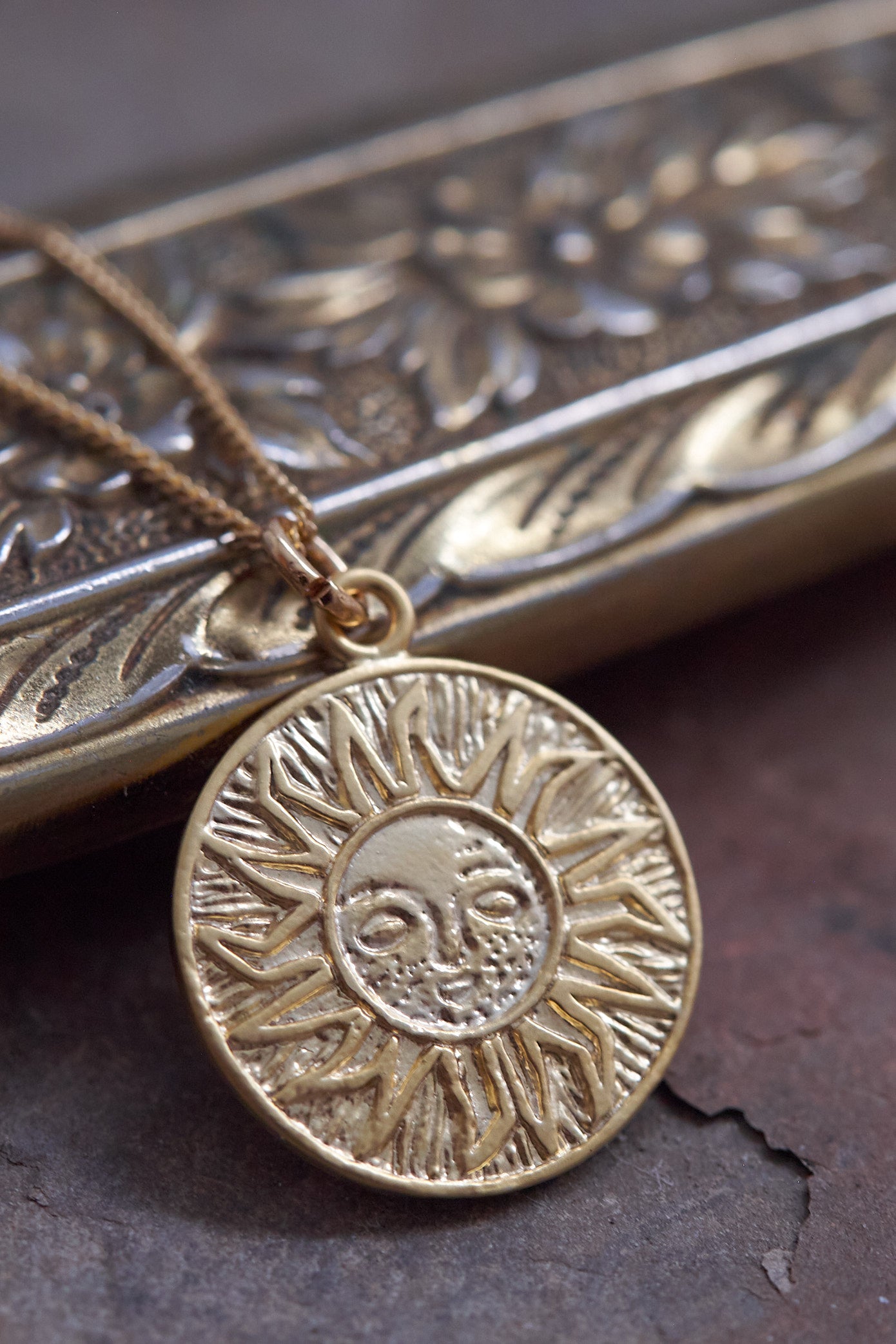 All day sunshine necklace