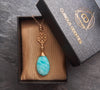Turquoise and gemstone necklace